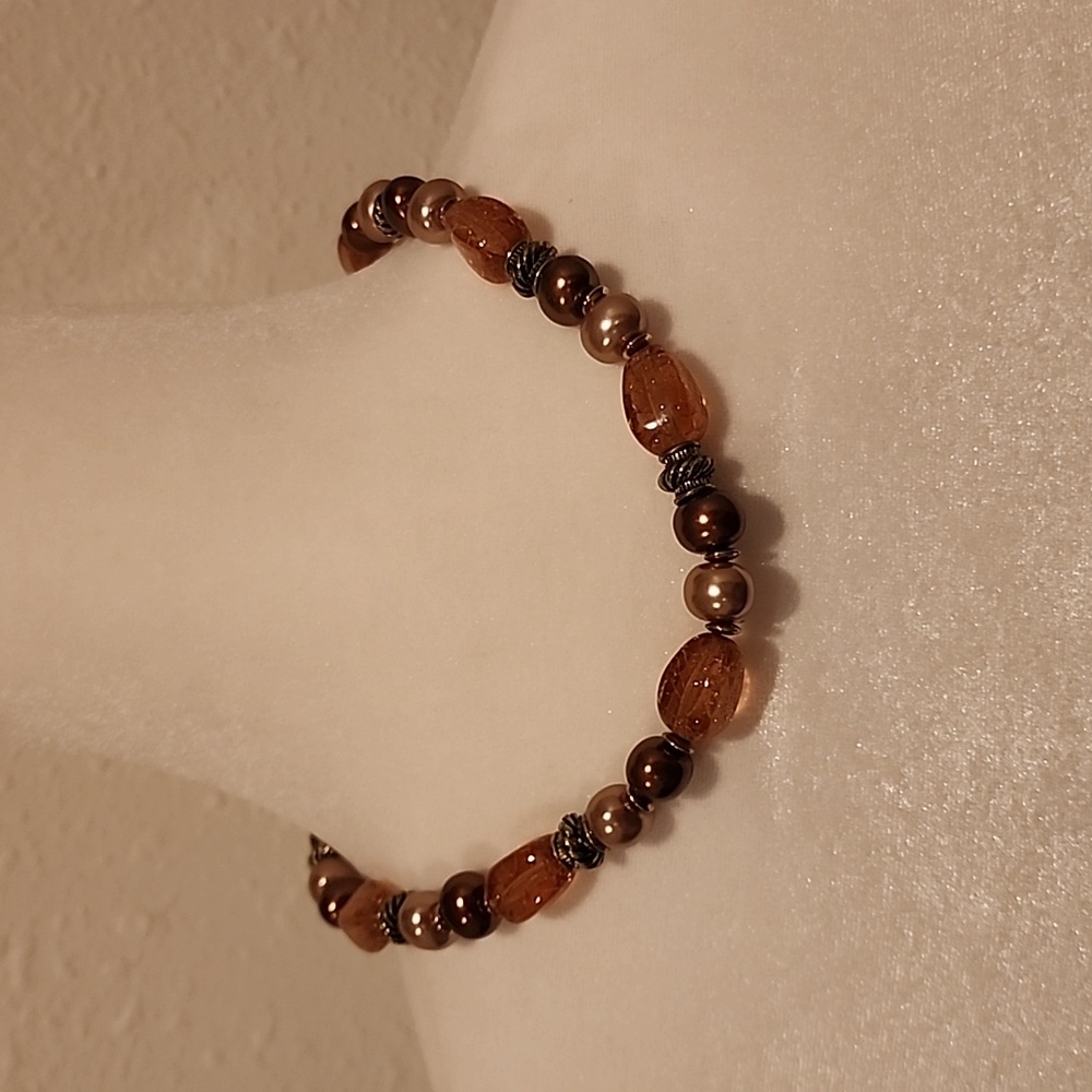 Artisan beaded necklace